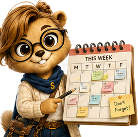 Calendar Juggler illustration